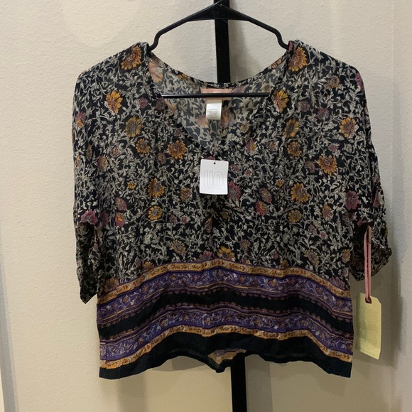 B. O. G. Collective Urban Outfitters cropped top, NWT Small - Picture 1 of 6